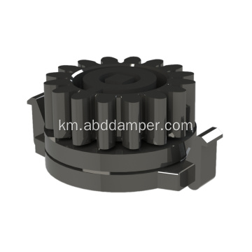 Damper Rotary បិទជិតខ្នាតតូចសម្រាប់ផ្សែងដោយស្វ័យប្រវត្តិ